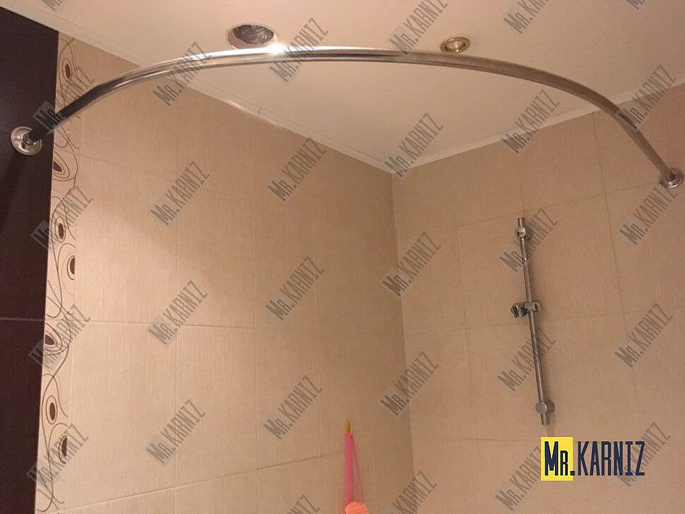 Карниз для ванны Santek Гоа 150х100 Усиленный 20 мм MrKARNIZ фото 8