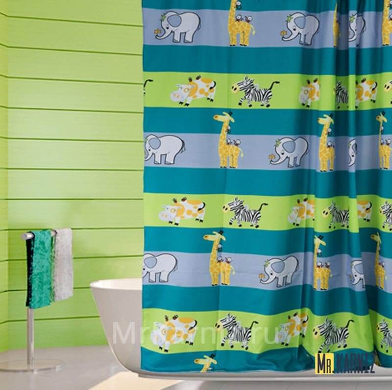 Штора для ванной Детская